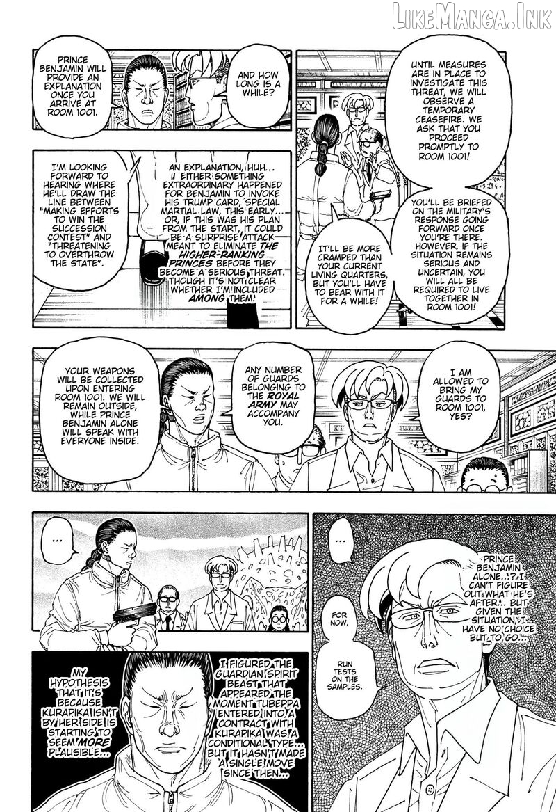 Hunter x Hunter, Chapter 415 image 15